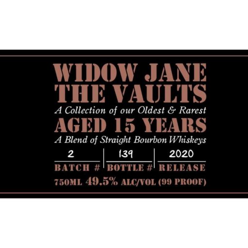 Widow jane the vaults 15