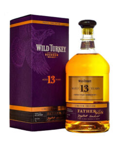 Wild turkey 13 year father and son